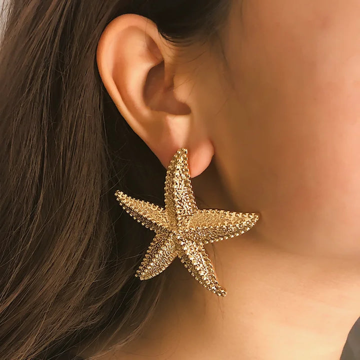 Starfish Stud Earring
