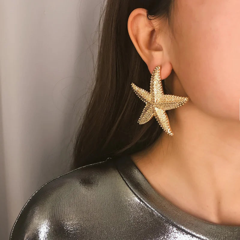 Starfish Stud Earring